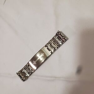 Stainless Steel Cross Bracelet